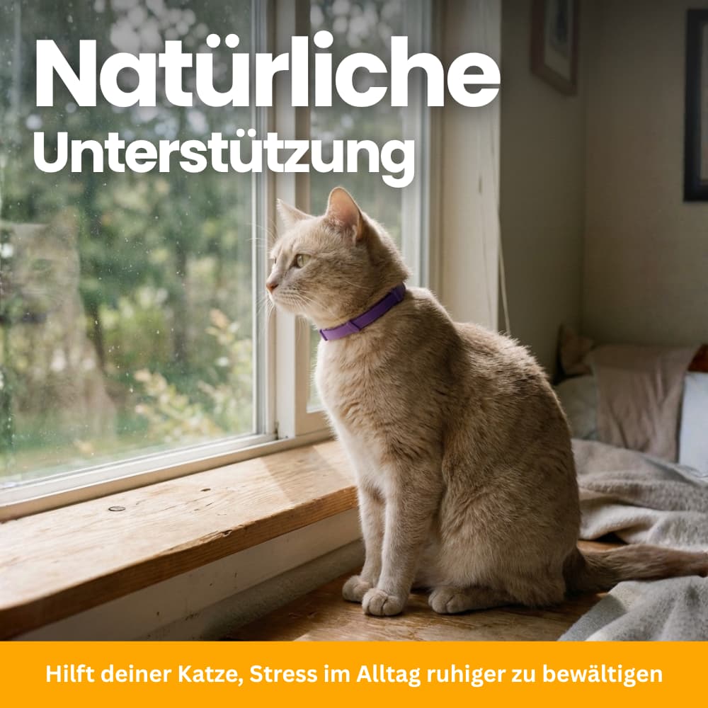 Pet-Friendly Anti-Stress Collar for Cats