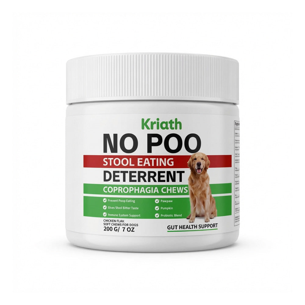 Digestive Complex for Dogs – Chewable Tablets to Stop Coprophagia