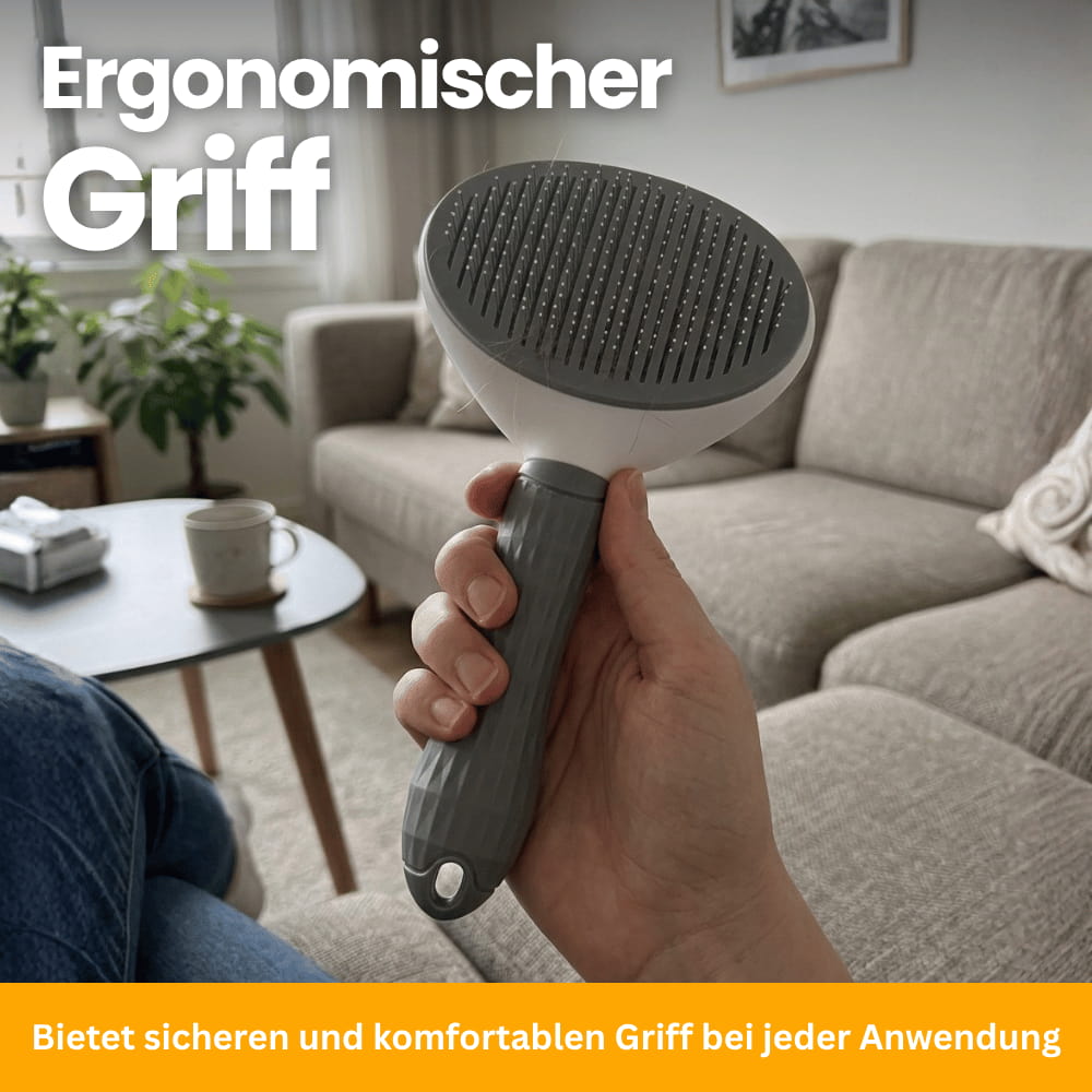 FurClean – Gentle Grooming Brush for Dogs & Cats