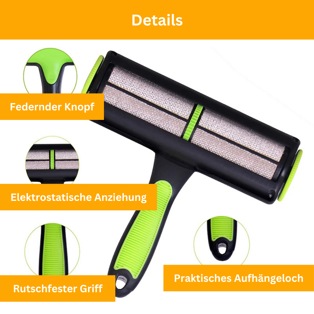 Smart Pet Hair Roller for Furniture and Carpets