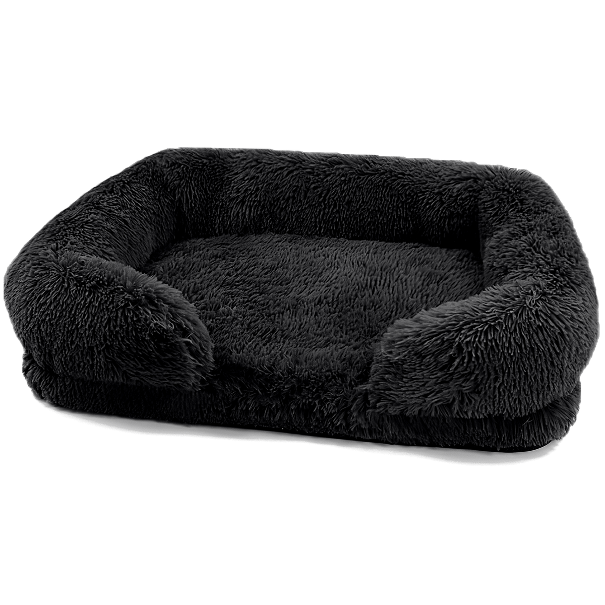 CloudCouch sofa-style dog bed in black