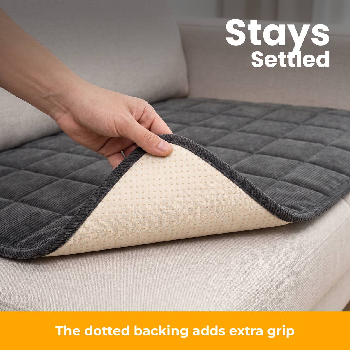 [en] CouchSafe – dotted backing